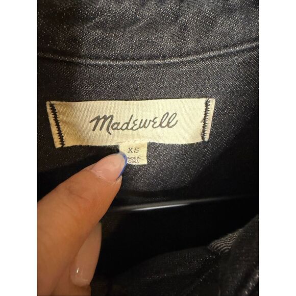 Madewell Denim Button Down Dress - Picture 5 of 5